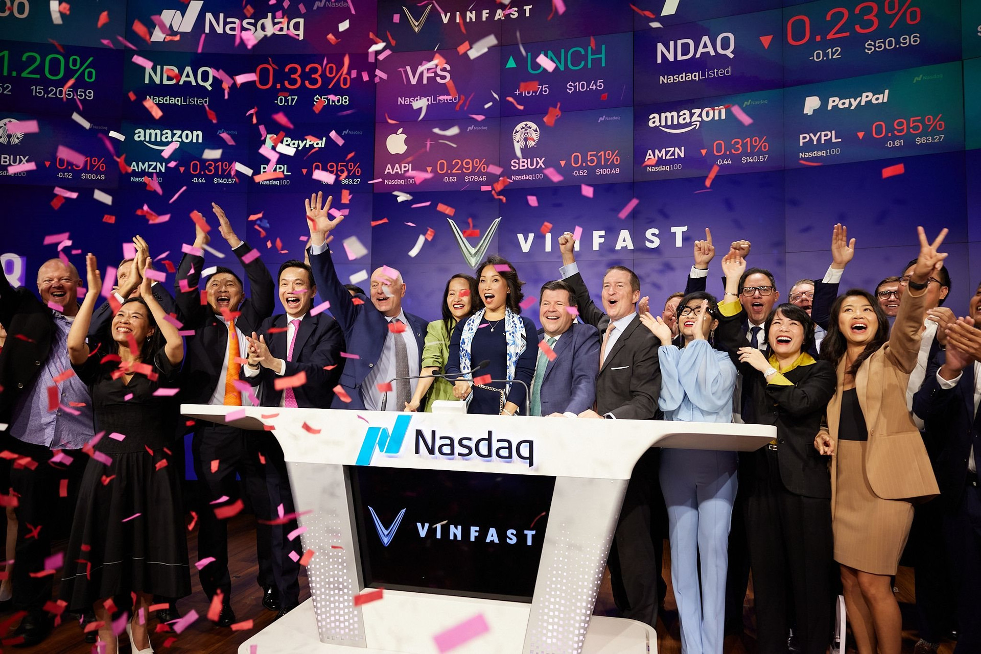 Vinfast chính thức IPO treensanf NASDAQ